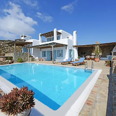 Authentic Seaview Luxury Pool - Agrari 别墅 Mykonos Town