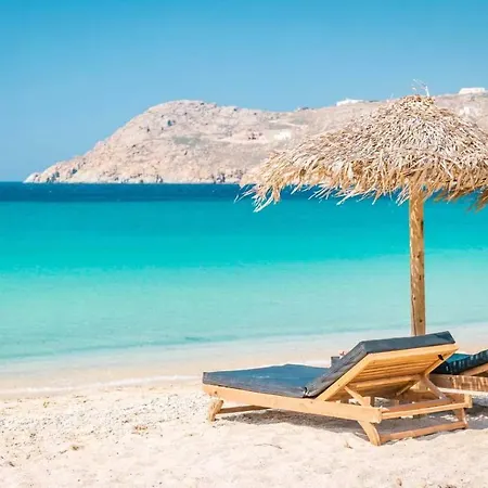 Authentic Seaview Luxury Pool - Agrari 别墅 Mykonos Town