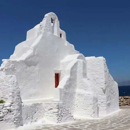 别墅 Authentic Seaview Luxury Pool - Agrari Mykonos Town