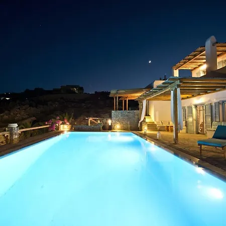 Authentic Seaview Luxury Pool - Agrari וילה Mykonos Town
