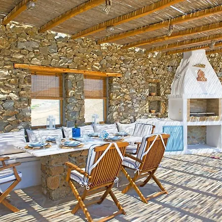 וילה Authentic Seaview Luxury Pool - Agrari Mykonos Town