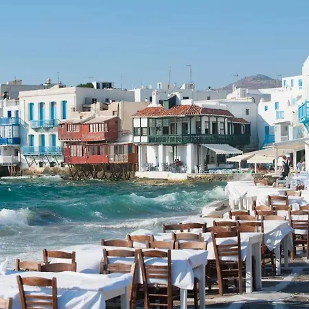 Authentic Seaview Luxury Pool - Agrari וילה Mykonos Town